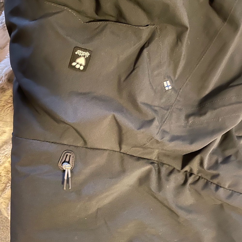 Dog Coat - Black Waterproof Pet Jacket - Picture 2 of 10